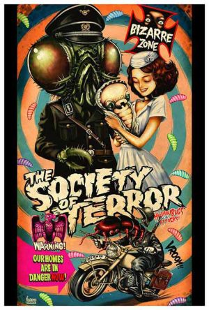 The Society of Terror Bizarre Zone - Fine Art Print Kurono