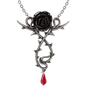 Alchemy Gothic Carpathian Rose Necklace P928